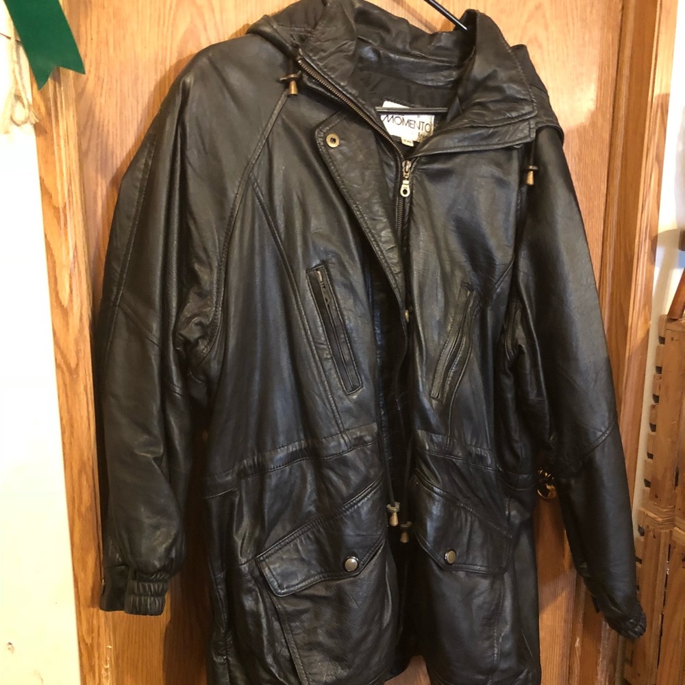 Ladies leather jacket